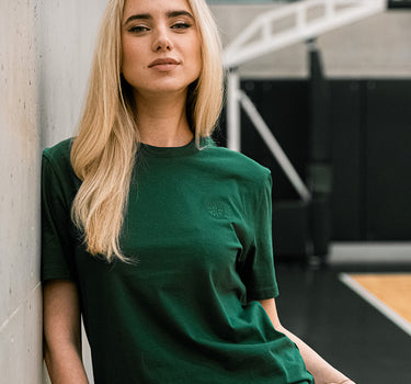 Žali marškinėliai  „Minimal skydas“