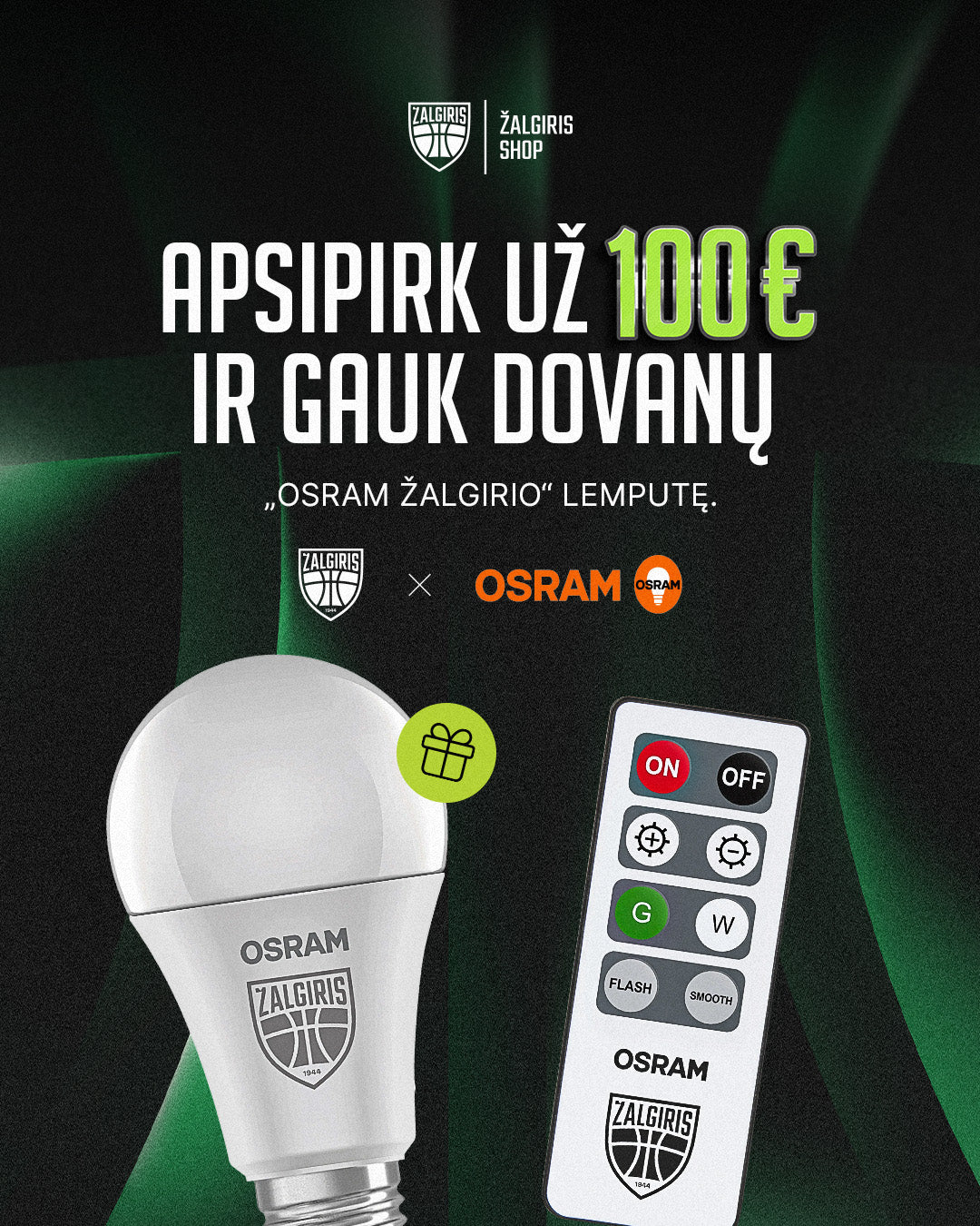 OSRAM ŽALGIRIS light bulb-7