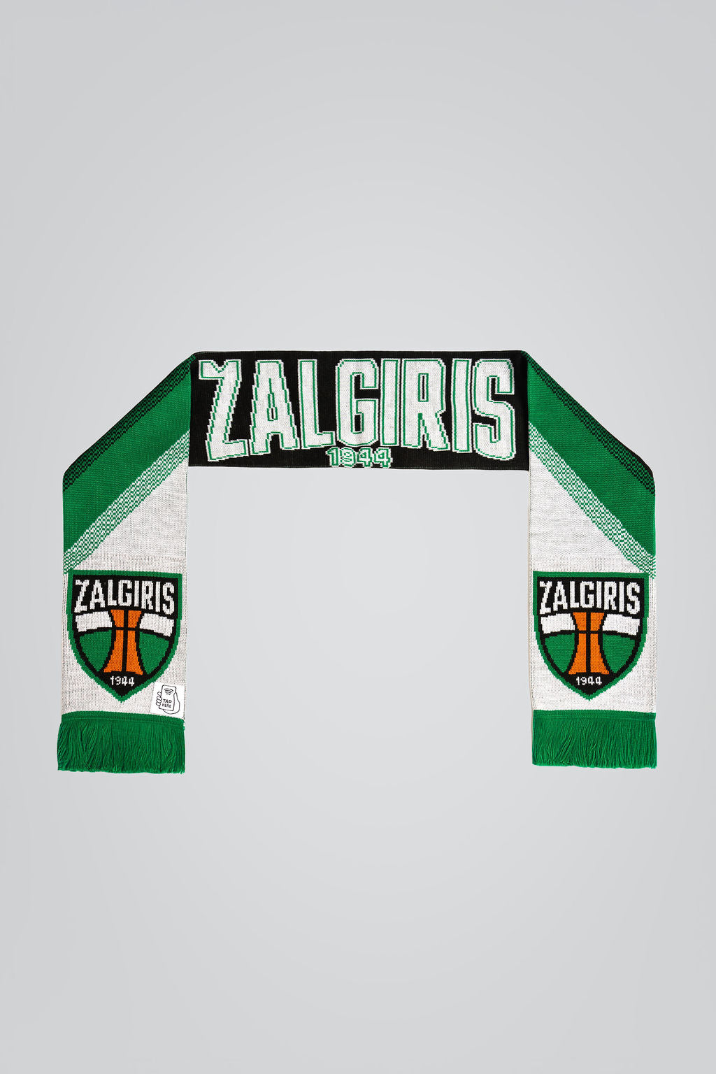 Didelis žalias šalikas „Spalvotas skydas“ 25/26