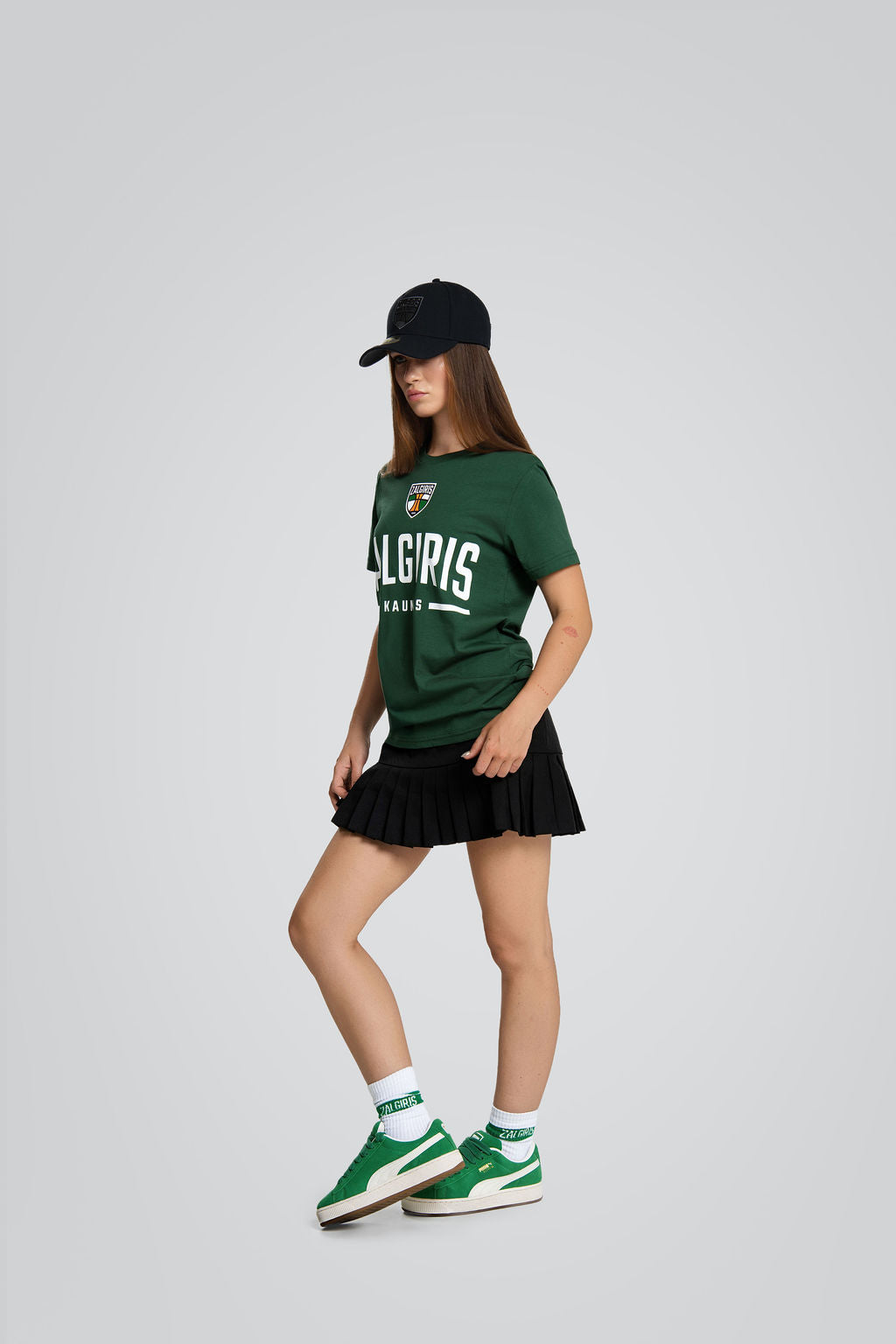 Tamsiai žali marškinėliai „ŽALGIRIS-KAUNAS"