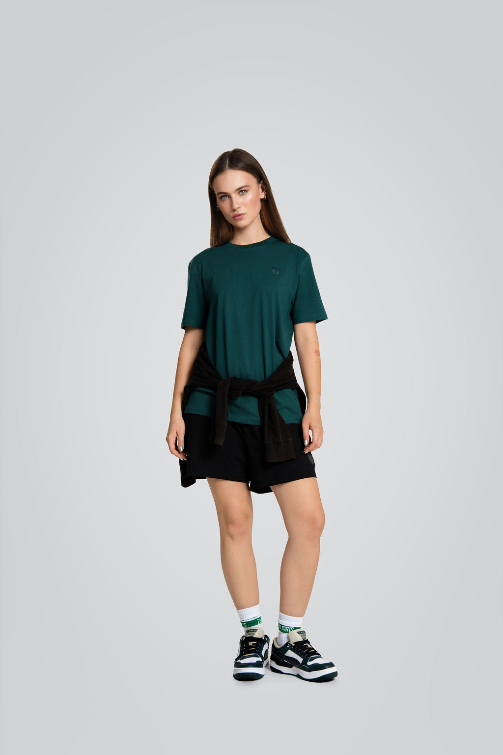 Žali marškinėliai  „Minimal skydas“