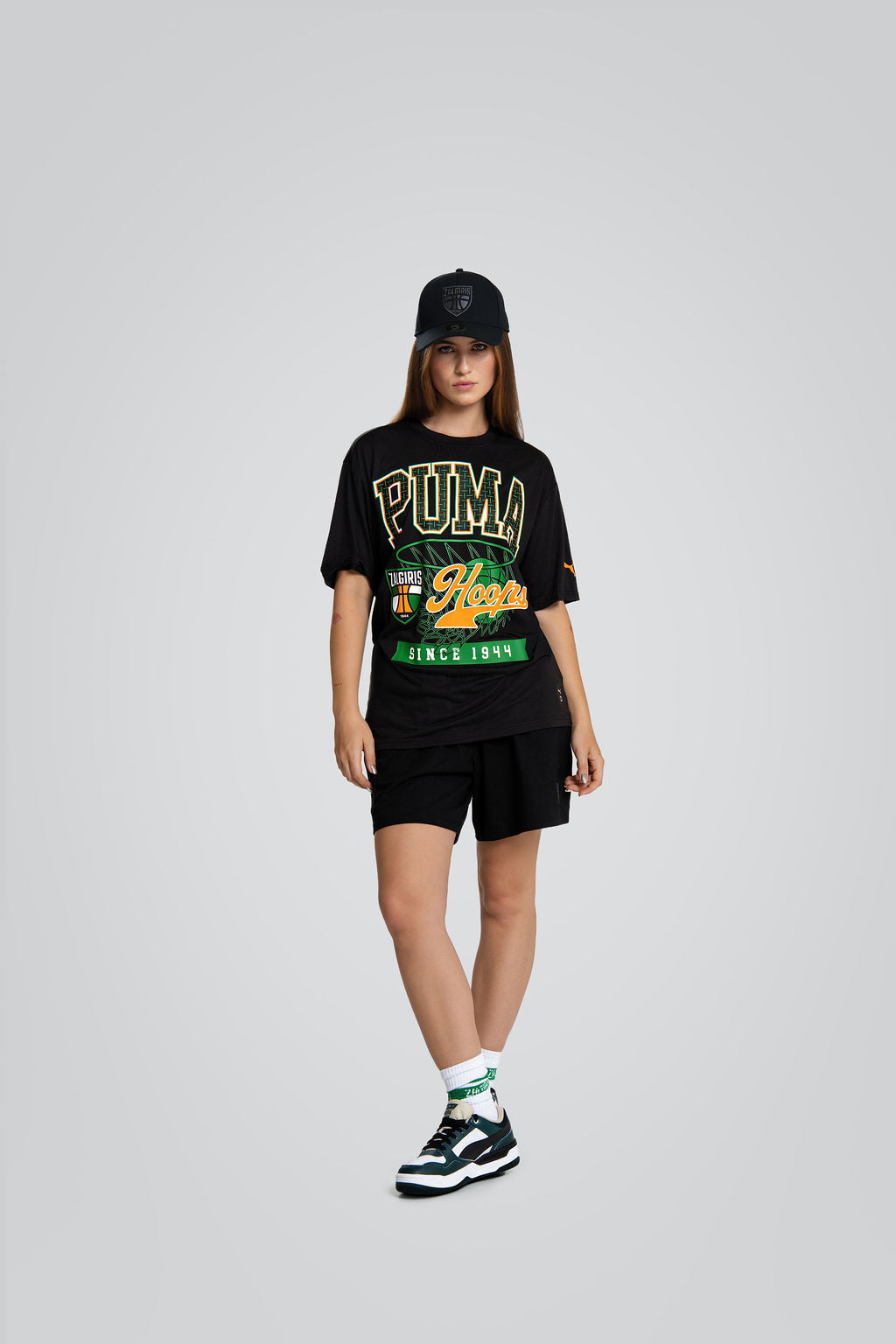 Puma Black "Žalgiris Tee" T-Shirt-2