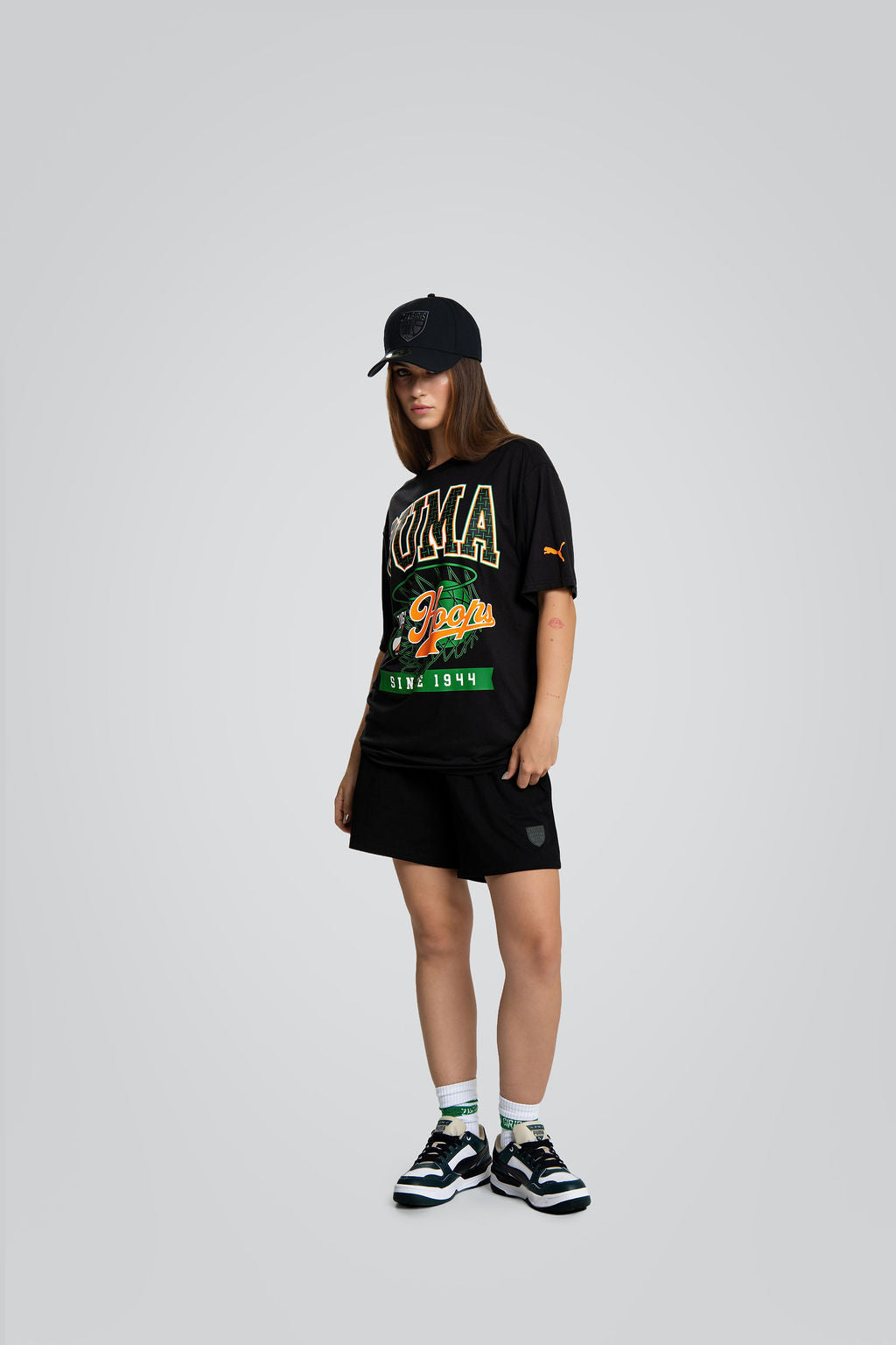 Puma Black "Žalgiris Tee" T-Shirt-3