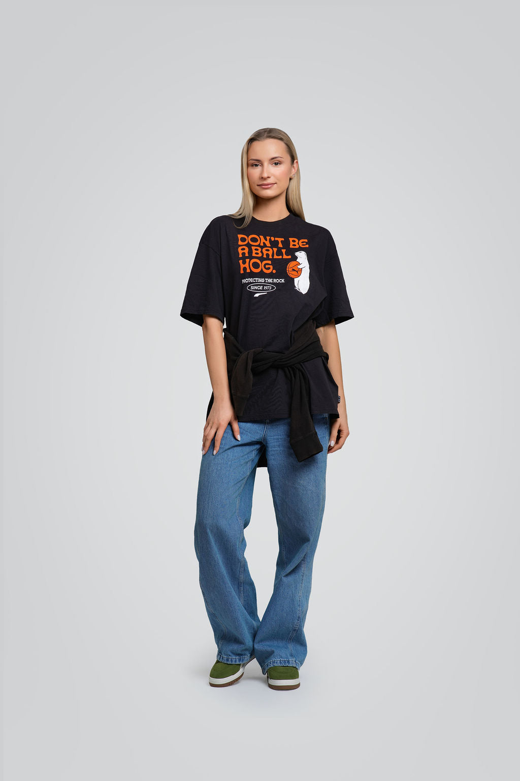 PUMA Junior Varsity Tee II juodi marškinėliai