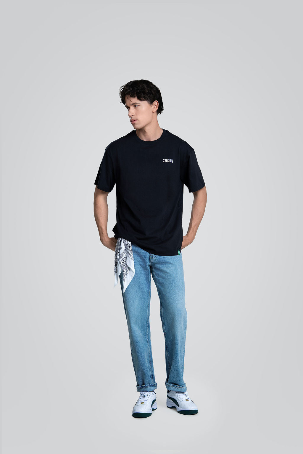 Dark grey "Minimal" T-shirt-5