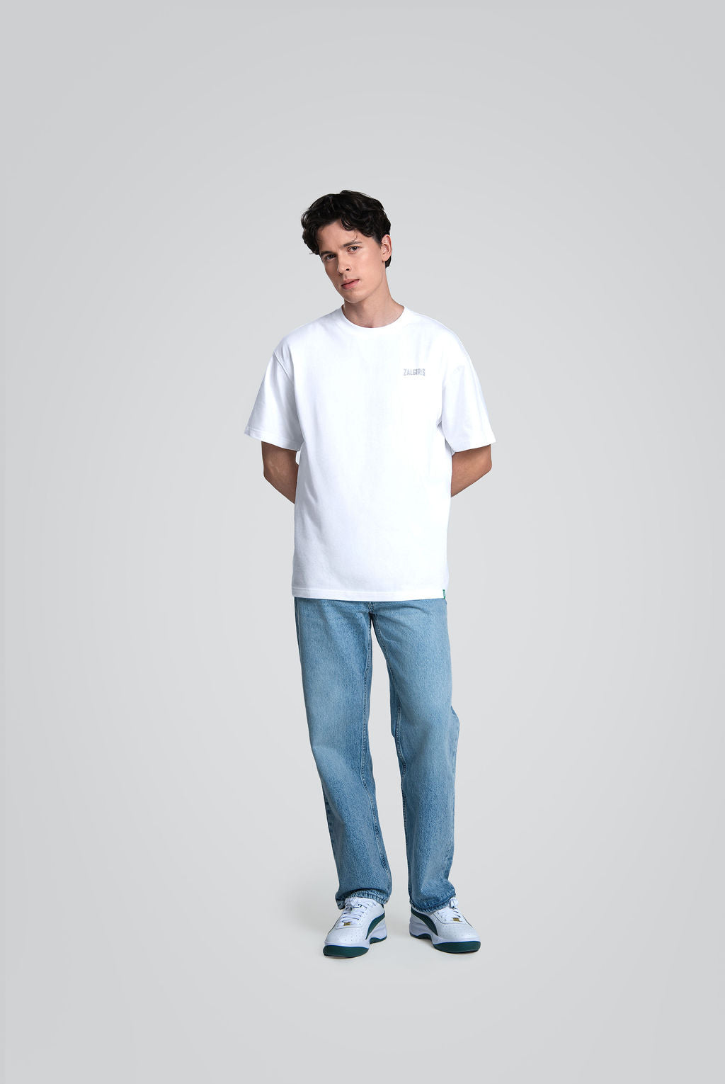 Balti marškinėliai „Minimal“-4