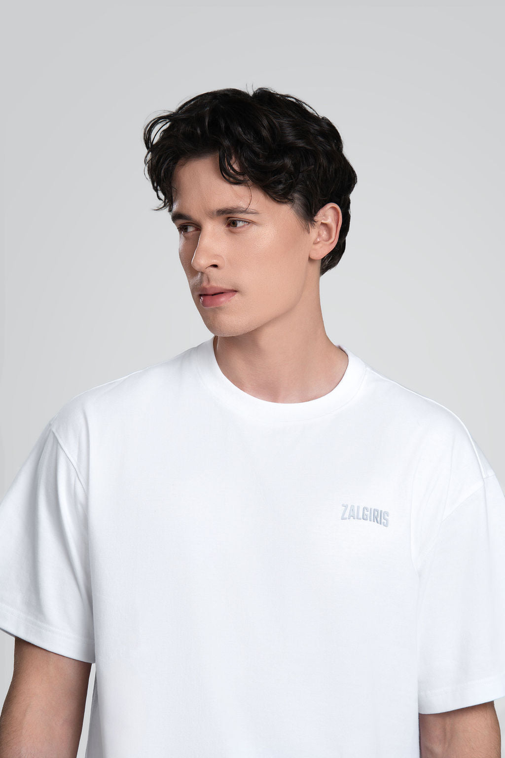 Balti marškinėliai „Minimal“-5