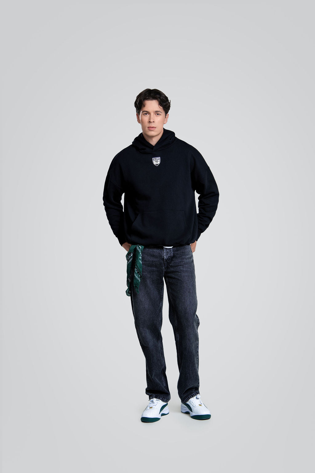 Juodas džemperis "Žalgiris Doodle"-3