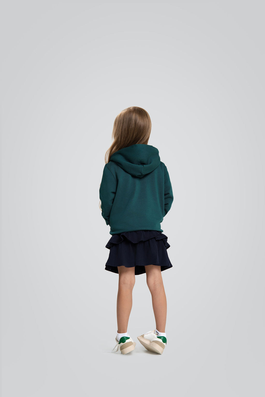 Children's hooded sweatshirt "Žalgiris Golden"-2