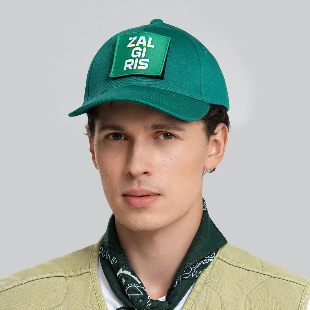 Žalia kepurė "Triguba"