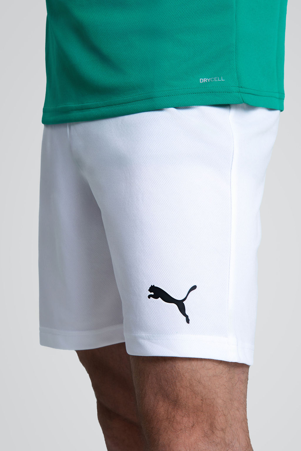 White Training Shorts Football Academy-1