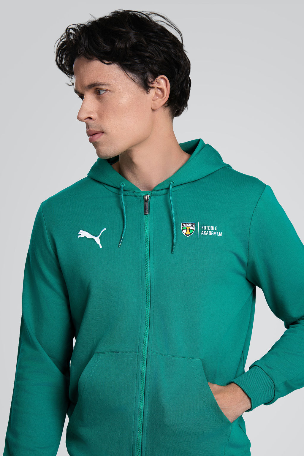 Green sweatshirt "Football Academy"