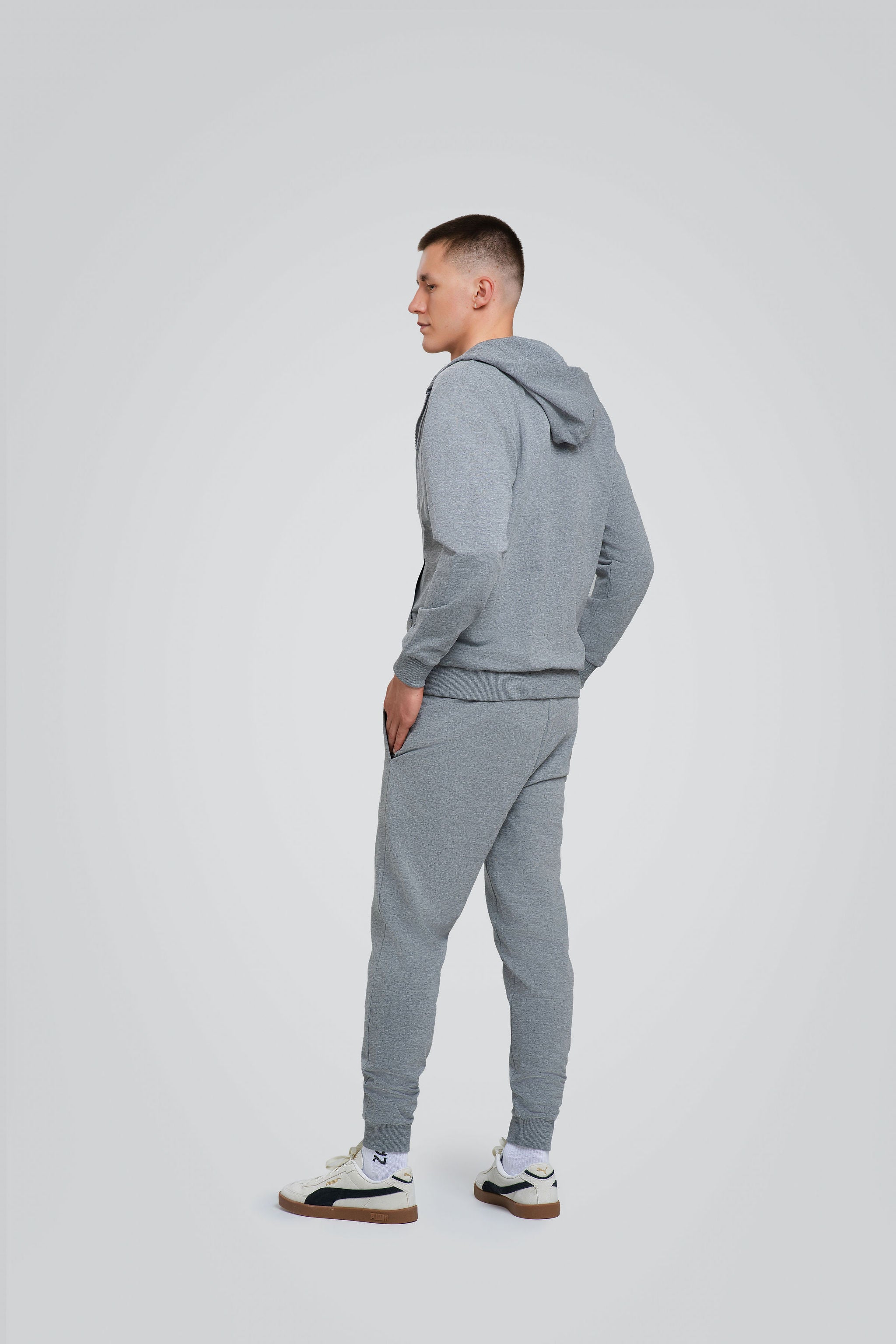 Grey "Žalgiris Classics" sweatshirt-2
