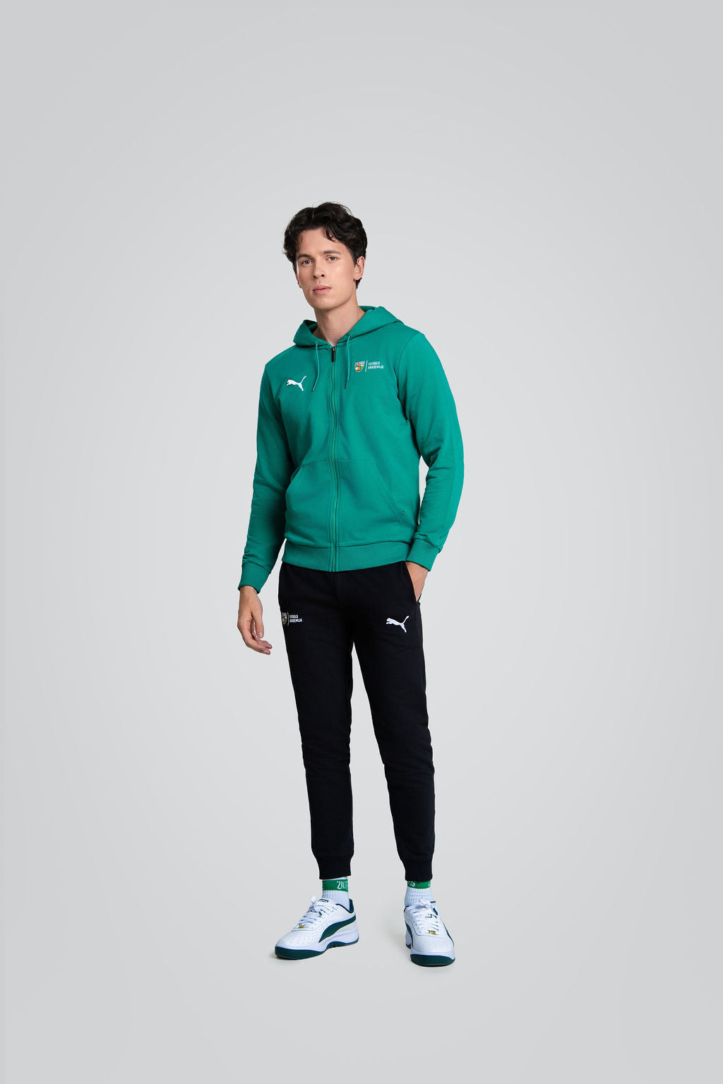 Green sweatshirt "Football Academy"-2