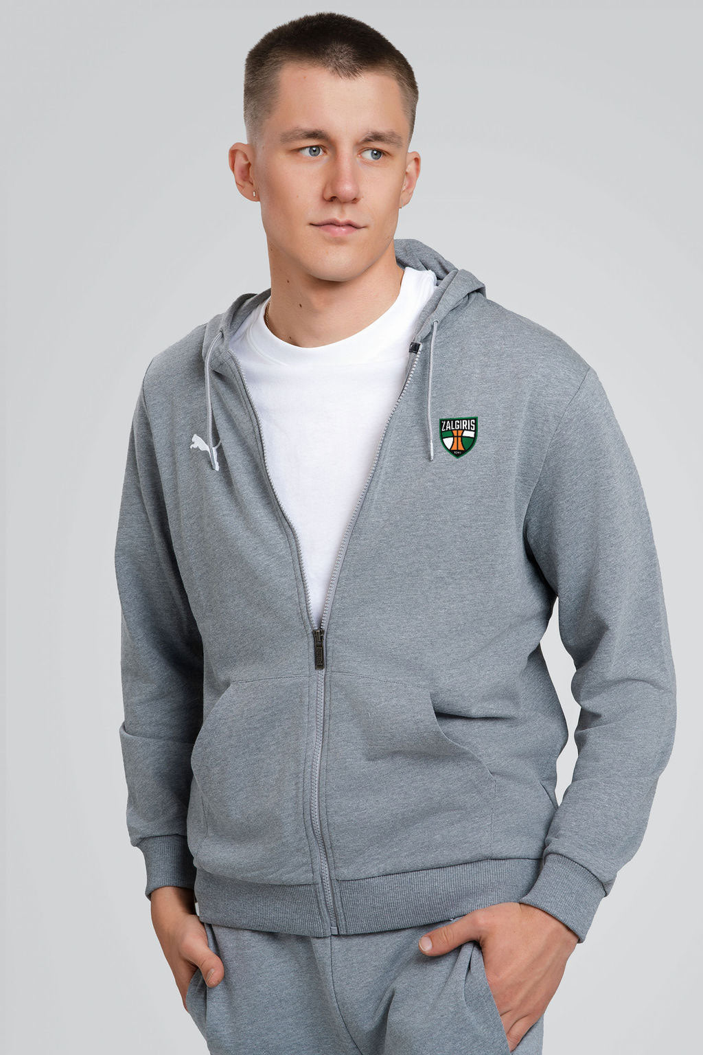 Grey "Žalgiris Classics" sweatshirt-1