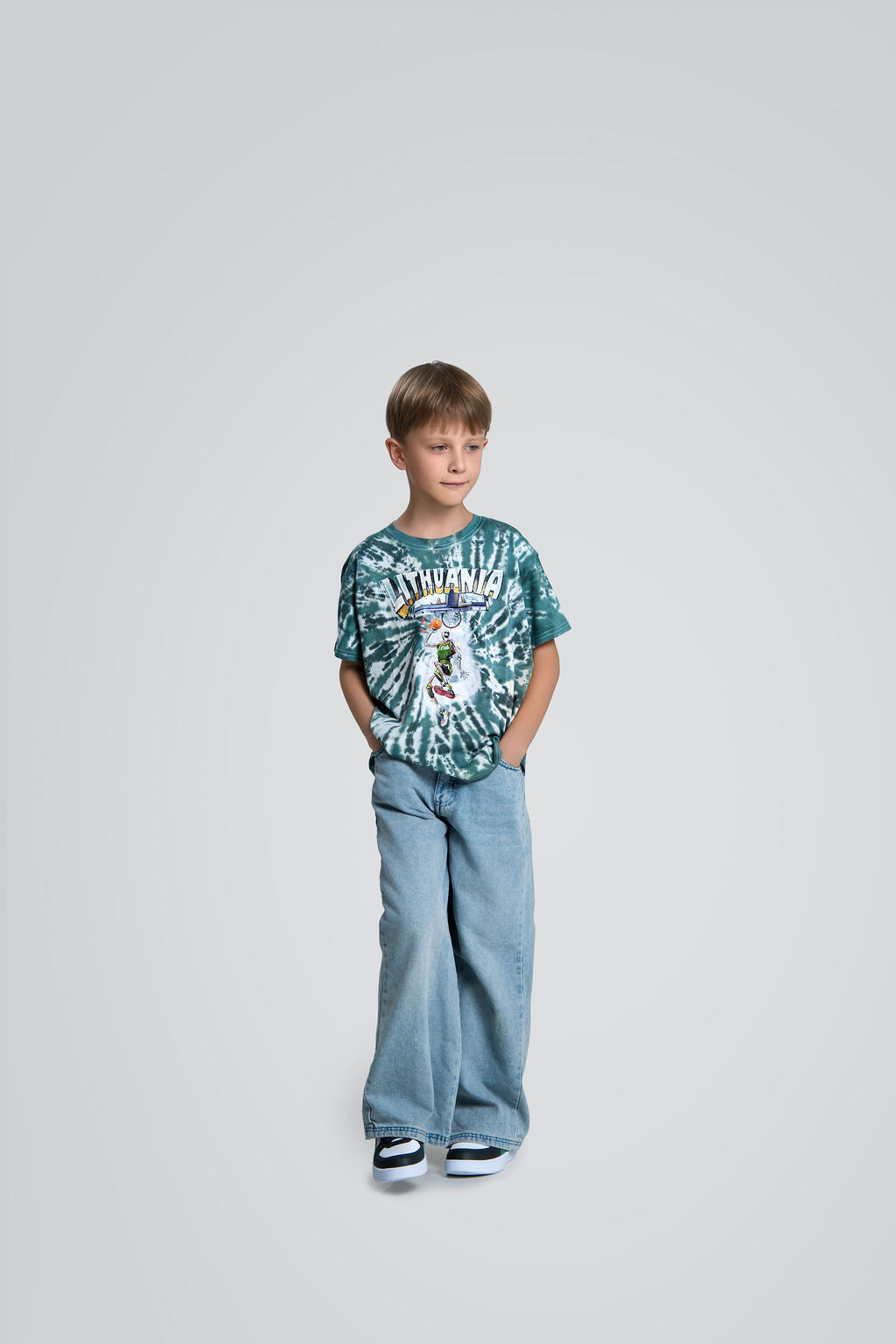 T-shirt "Green Tie-Dye"