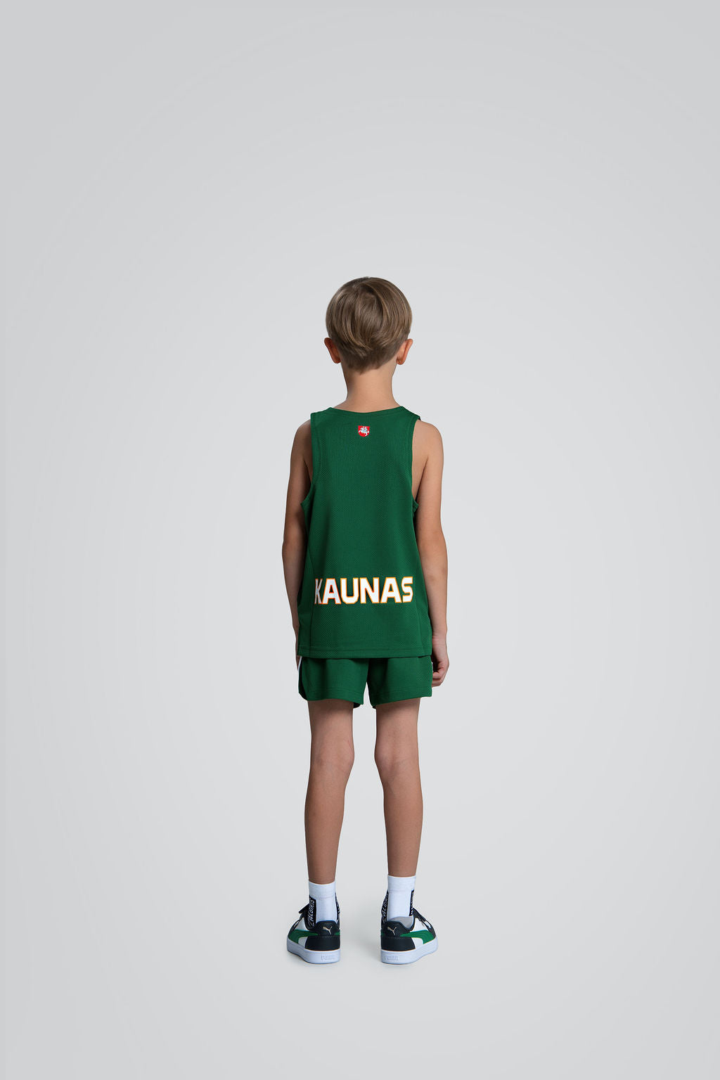 PUMA Kids' Green Game Jersey 25/26-2