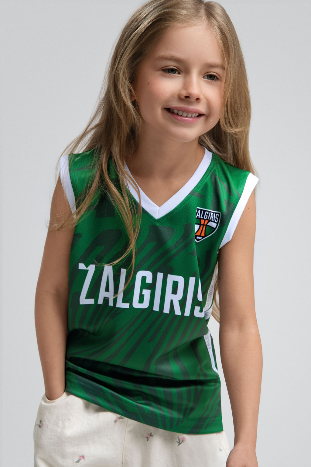 Vaikiški sporto marškinėliai  „Žalgiris" (26/27)