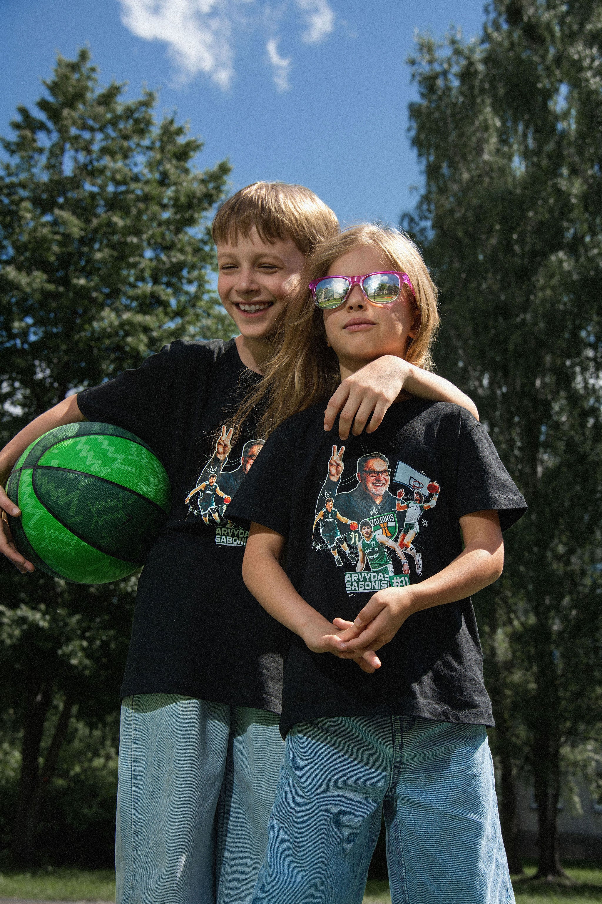 Vaikiški marškinėliai „Sabonis“-1