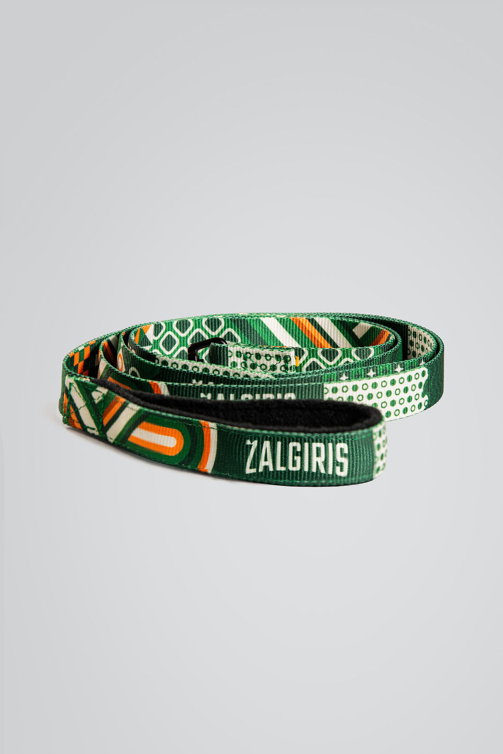 Orange dog leash-2