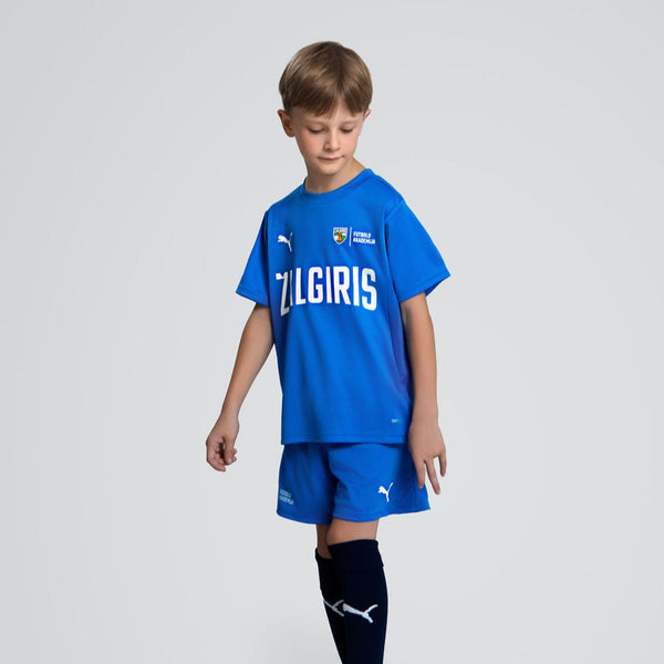 Blue football academy jersey (for goalkeepers)