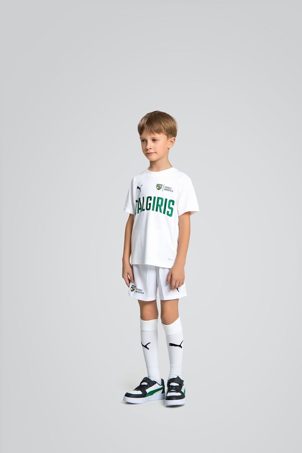 White Football Academy jersey