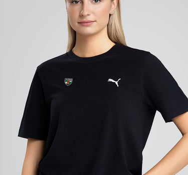 ESS Small Logo Tee PUMA juodi marškinėliai