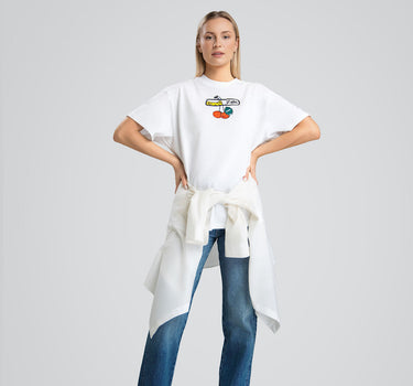 Commissioner Dylan Tee balti marškinėliai