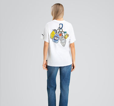 Commissioner Dylan Tee balti marškinėliai