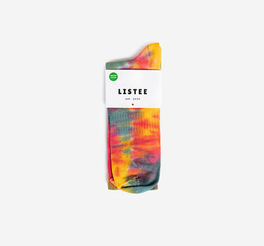 Kojinės „Colored Tie-Dye“
