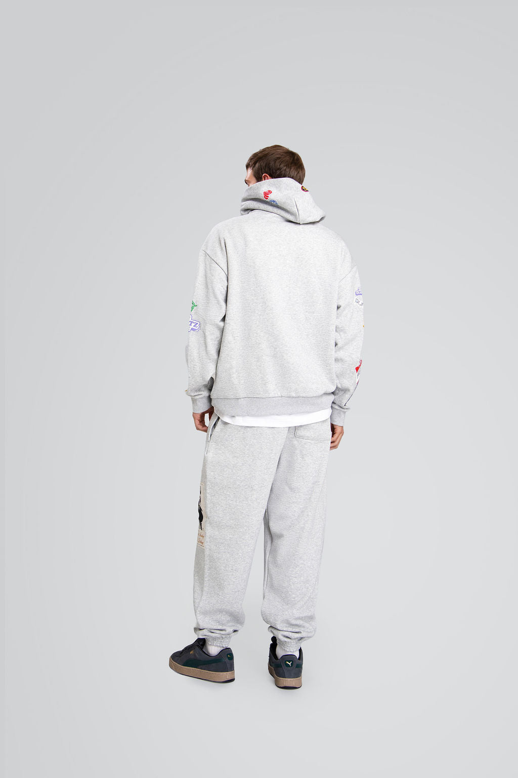Hooptopia Graphic Pants-3