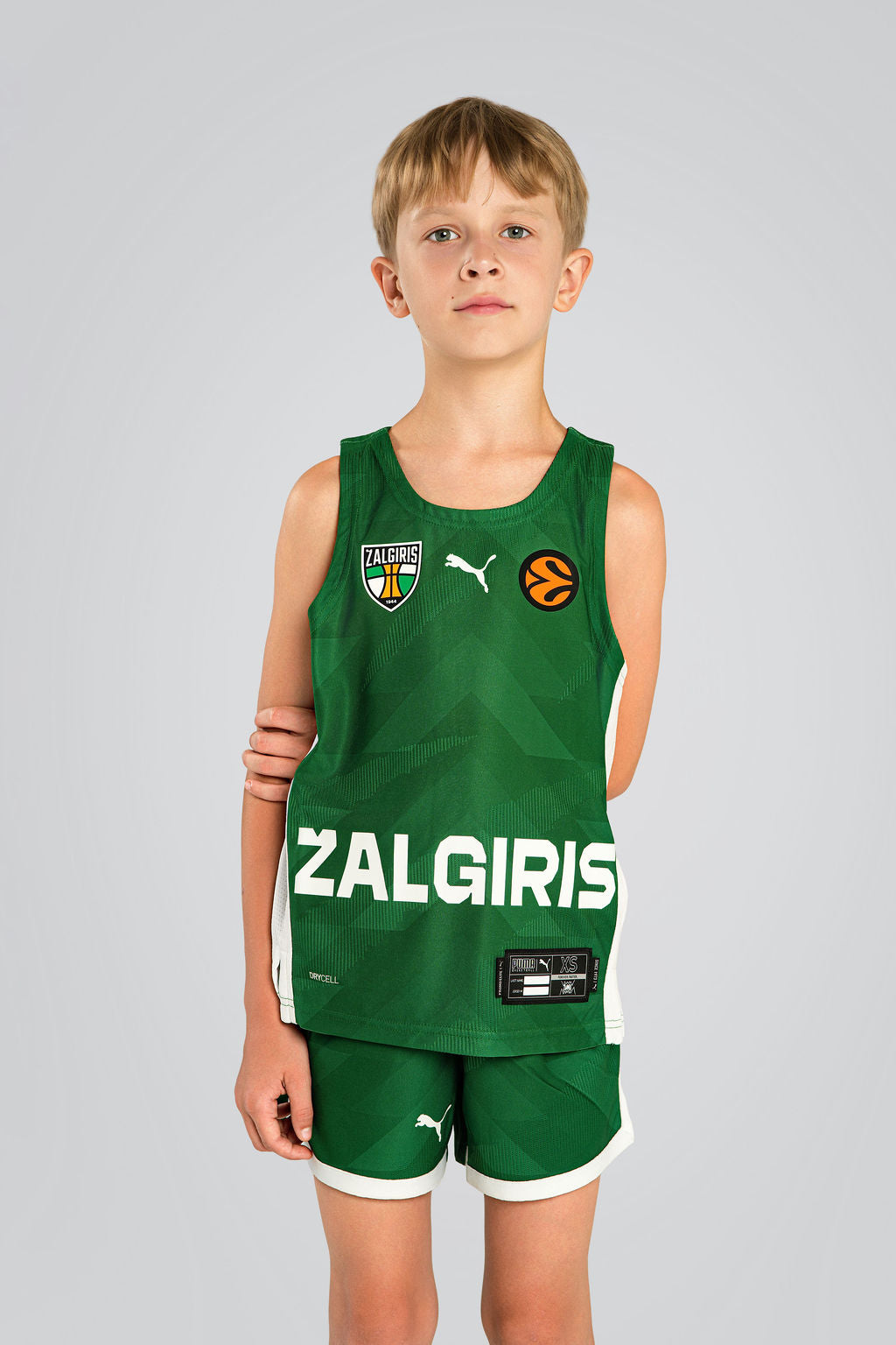 Vaikiški žali žaidybiniai šortai 26/27-2