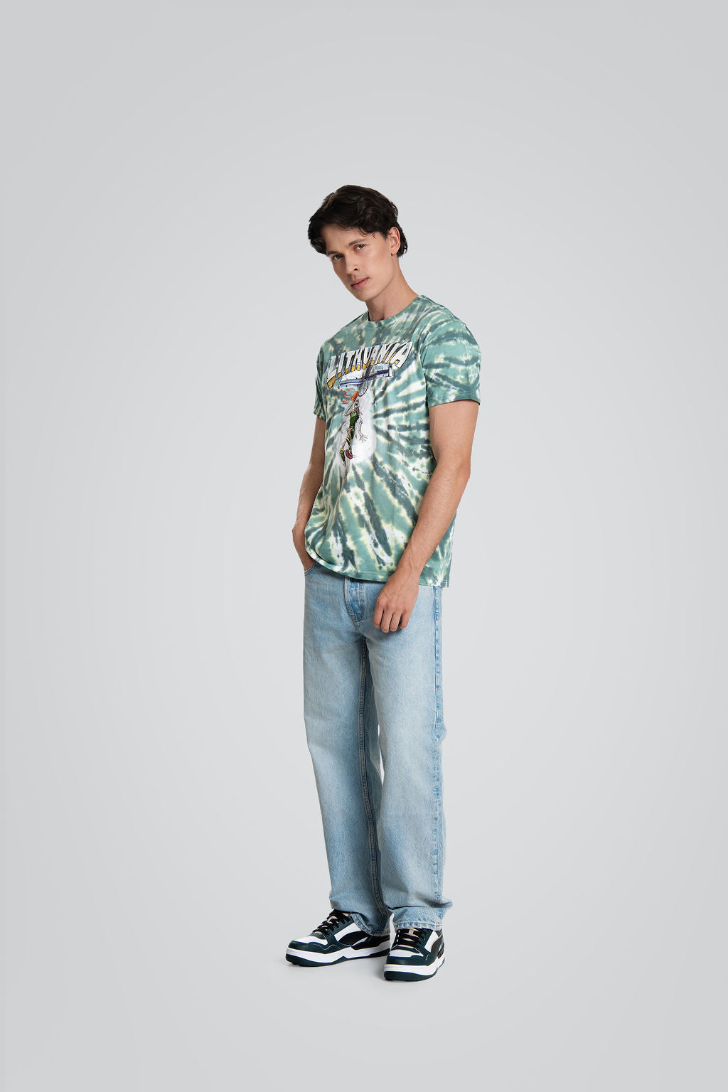 T-shirt "Green Tie-Dye"-2