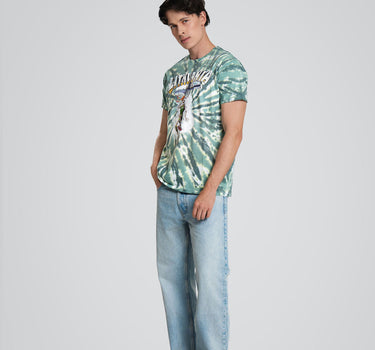 Marškinėliai „Green Tie-Dye“