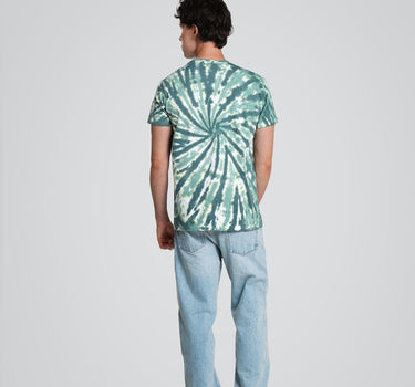 Marškinėliai „Green Tie-Dye“