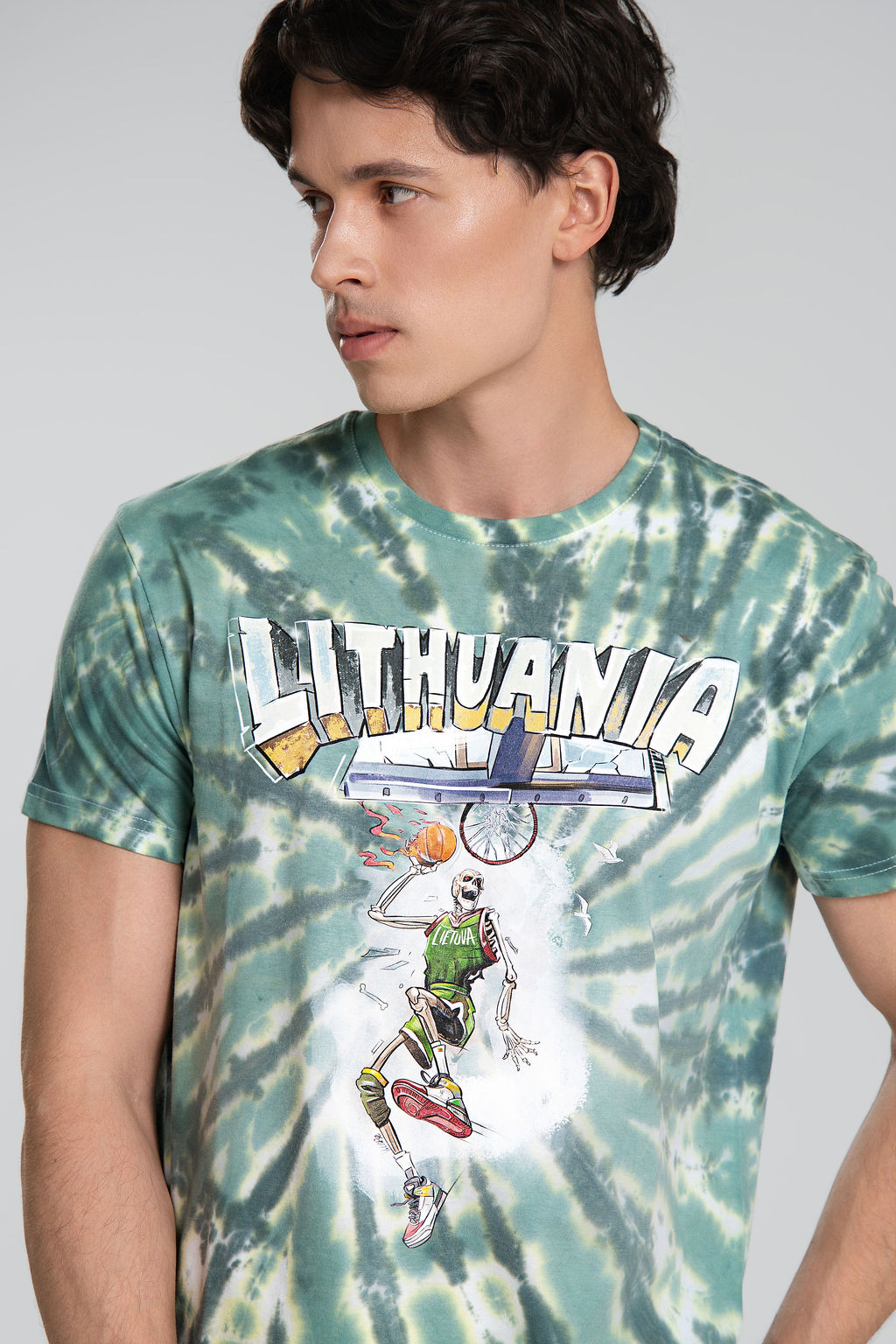 T-shirt "Green Tie-Dye"-3