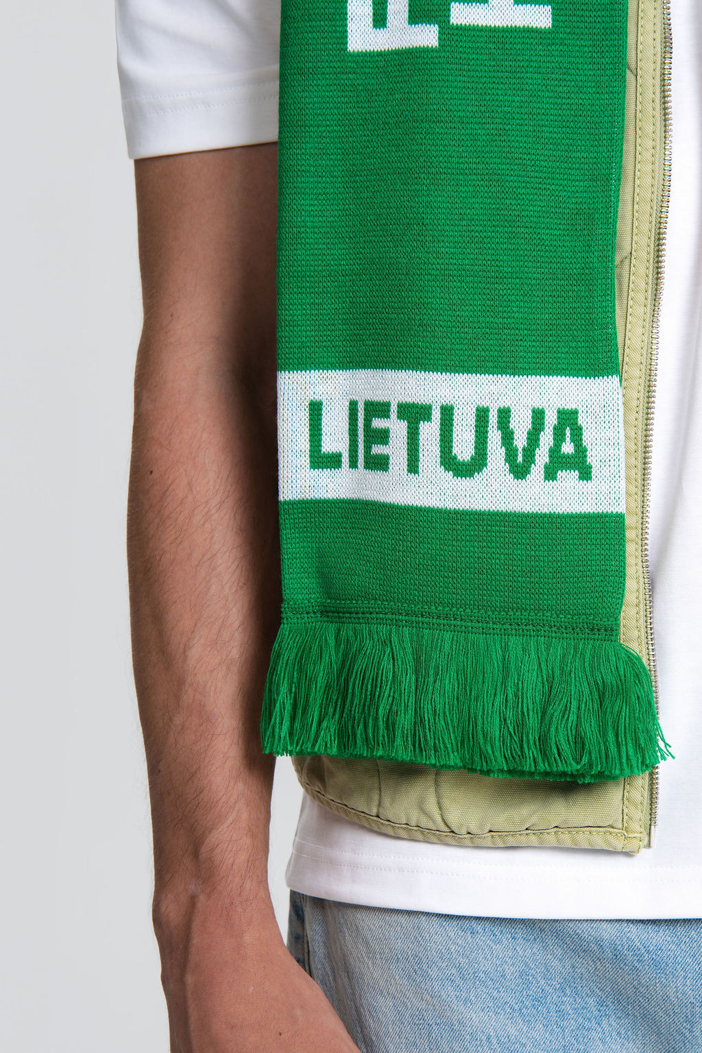 Striped Football Scarf-3