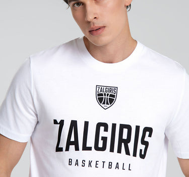 Balti marškinėliai „Žalgiris“