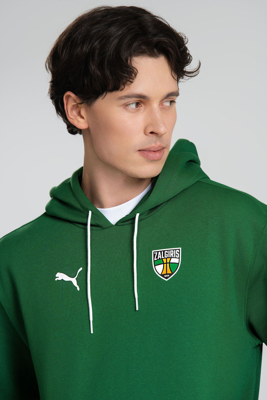 Green sweatshirt "My Team"-2