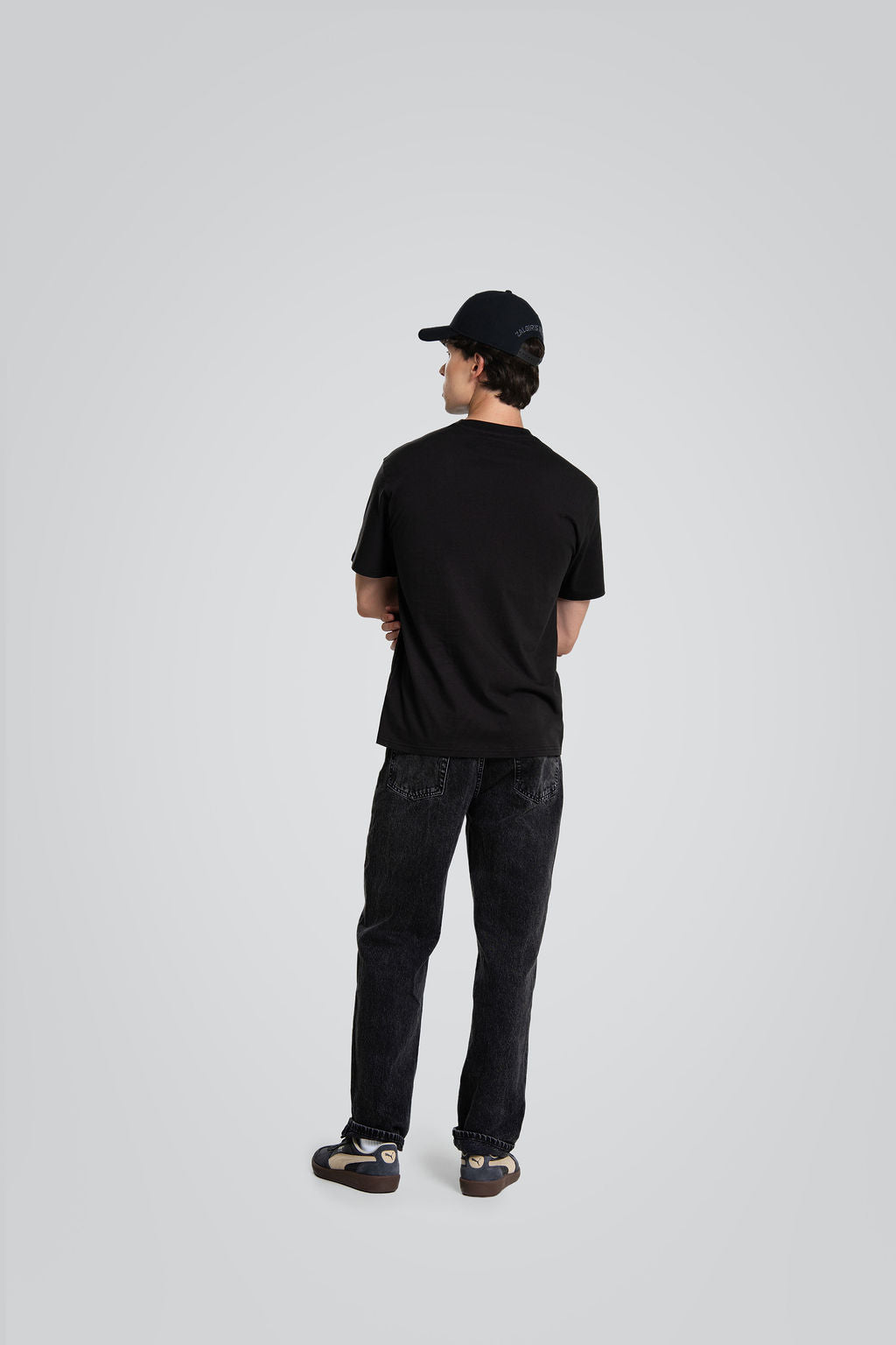Puma juodi marškinėliai „Minimal“-3
