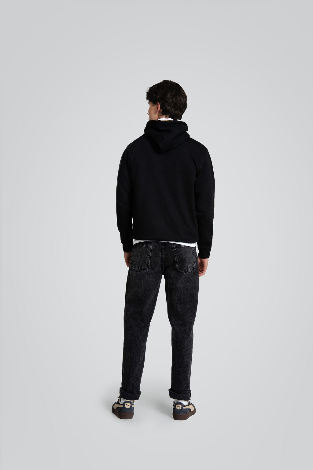 Black sweatshirt with PUFF print-3