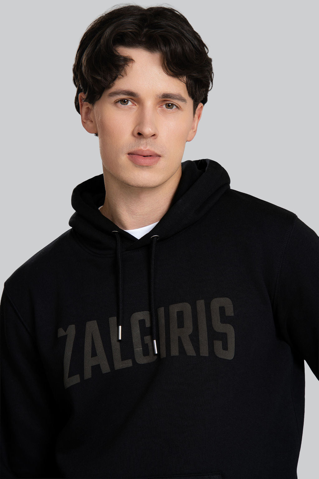 Black sweatshirt with PUFF print-2