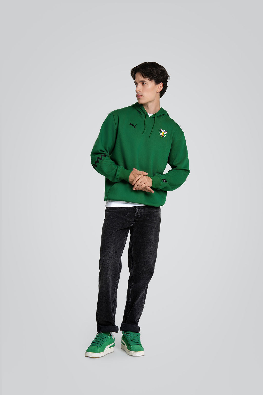 Green "Žalgiris Hoops" sweatshirt
