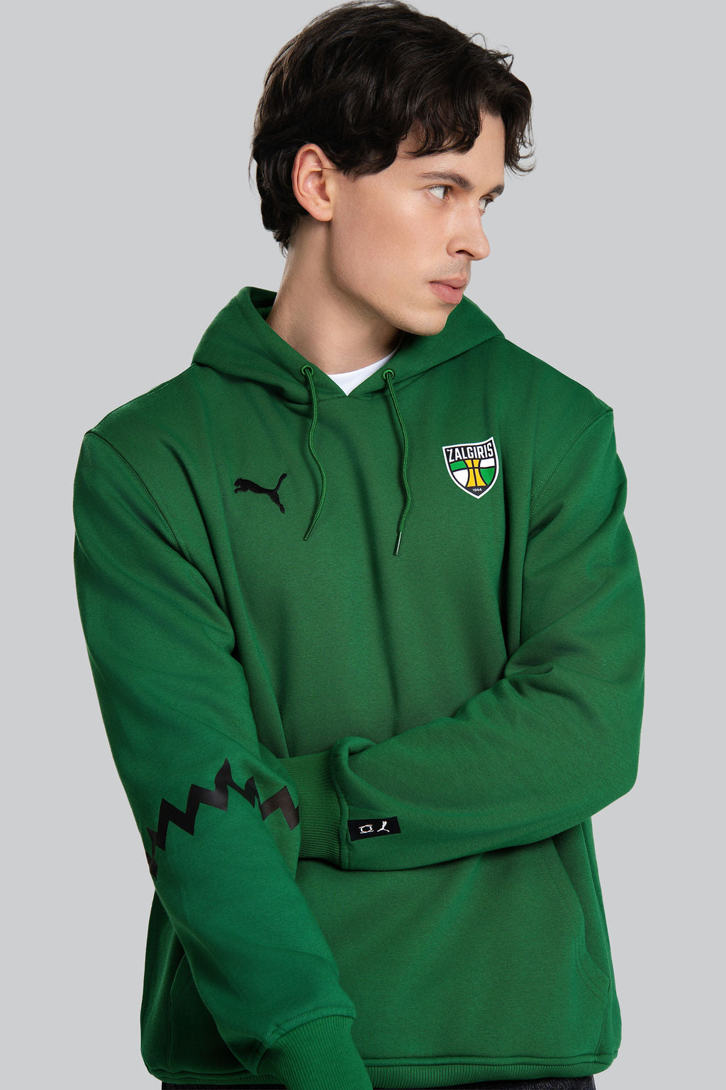 Green "Žalgiris Hoops" sweatshirt-2