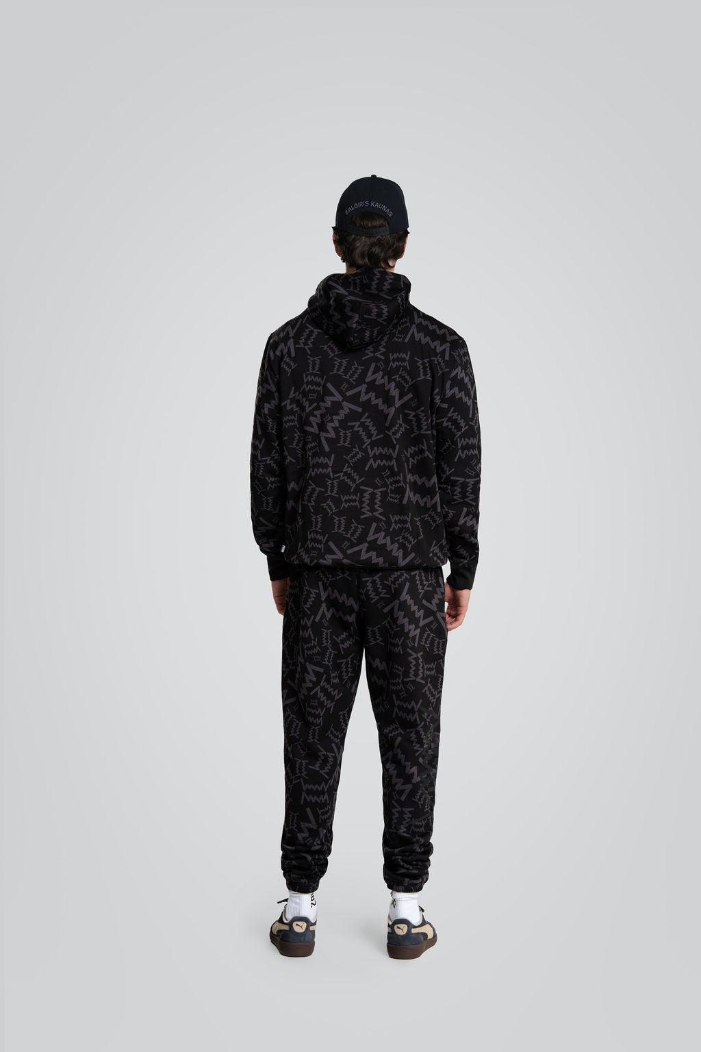 Black Hoodie "Žalgiris Orange"-3