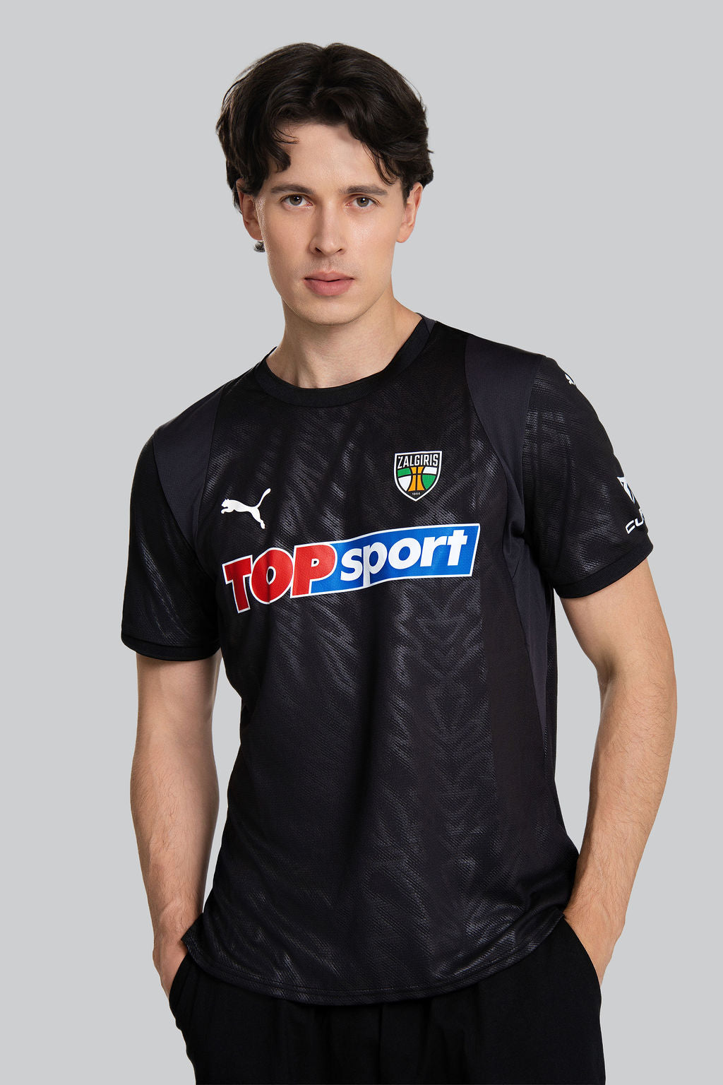 Juodi futbolo marškinėliai-2