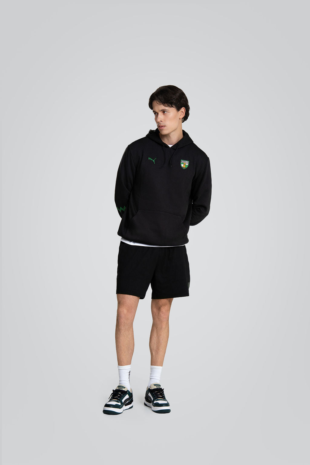 Black Hoodie "Žalgiris Hoops"