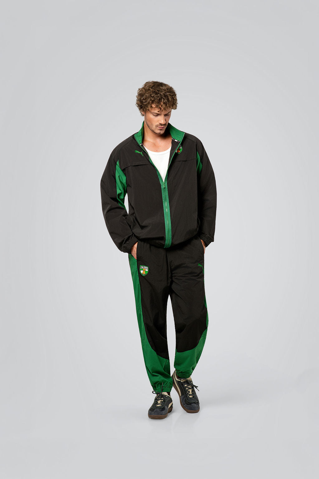 PUMA Tech juodos kelnės-2