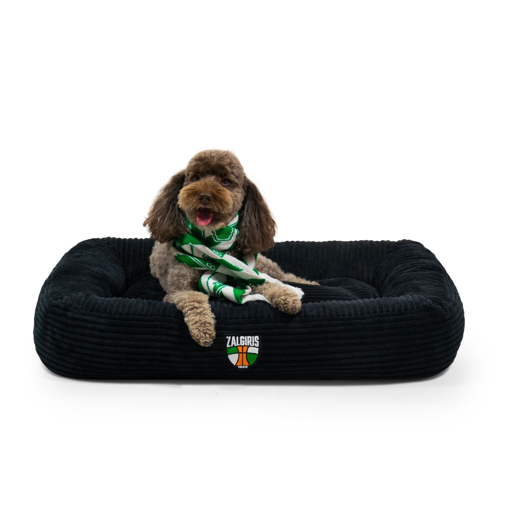 Soft dog bed (black)