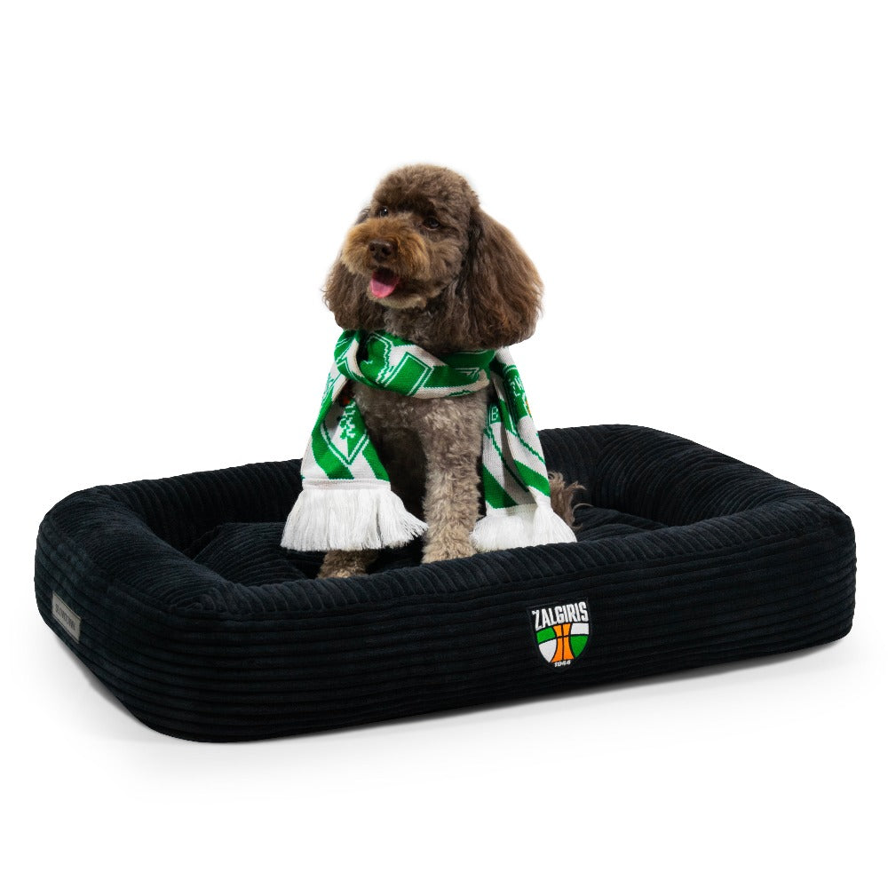 Soft dog bed (black)-8